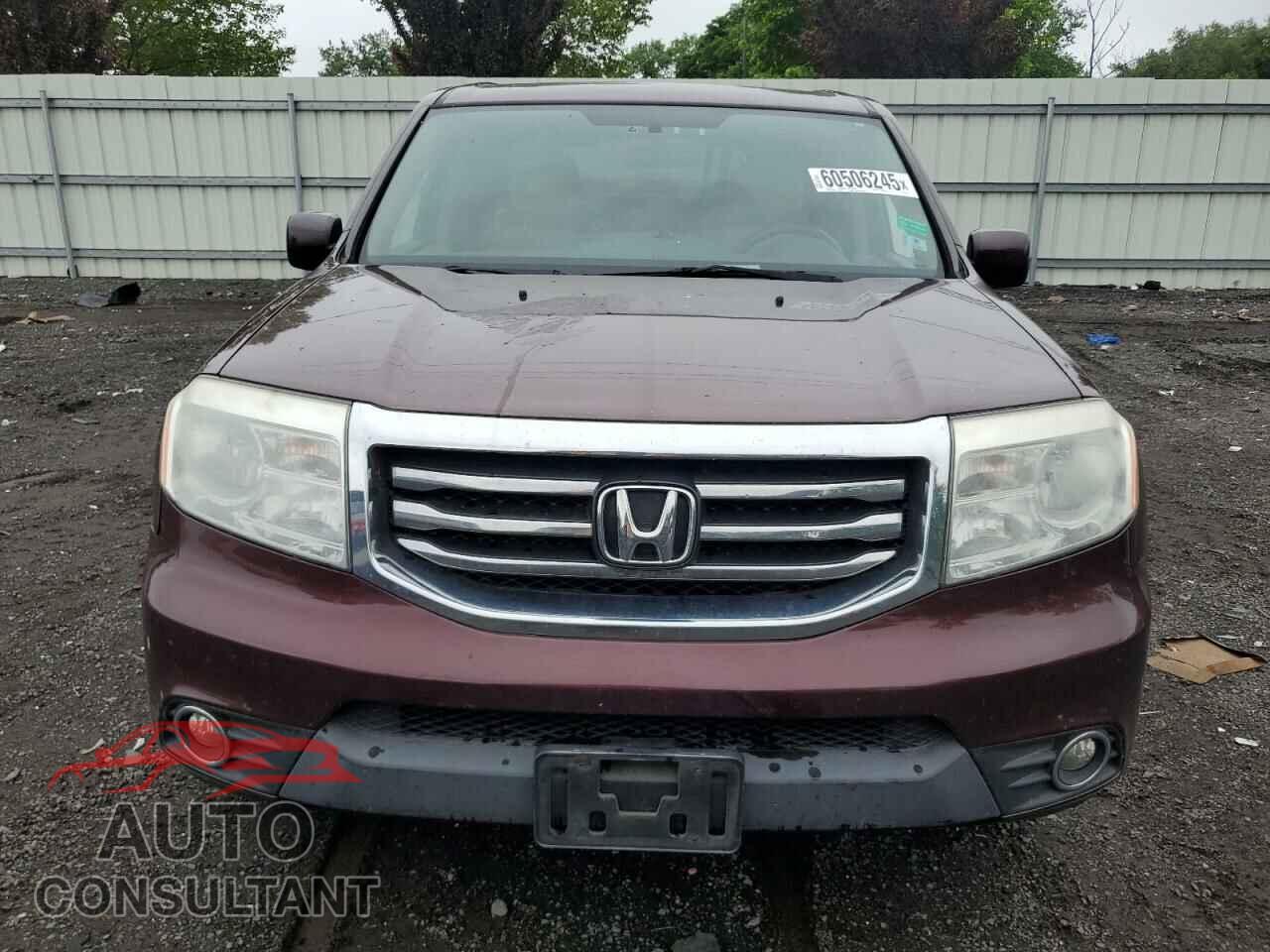 HONDA PILOT 2013 - 5FNYF4H45DB079026