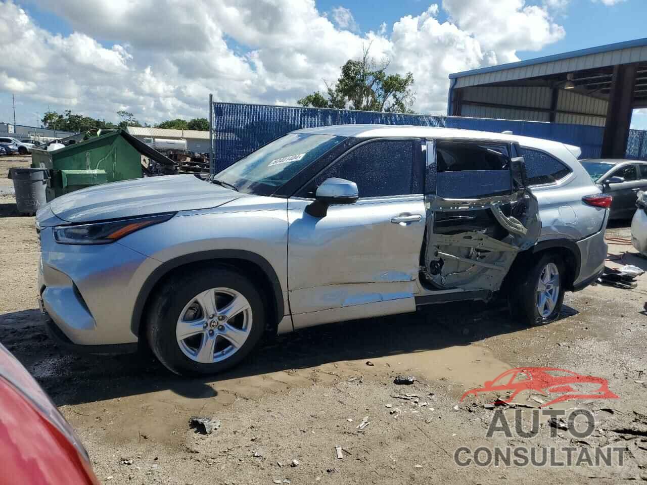 TOYOTA HIGHLANDER 2021 - 5TDCZRAH9MS081403