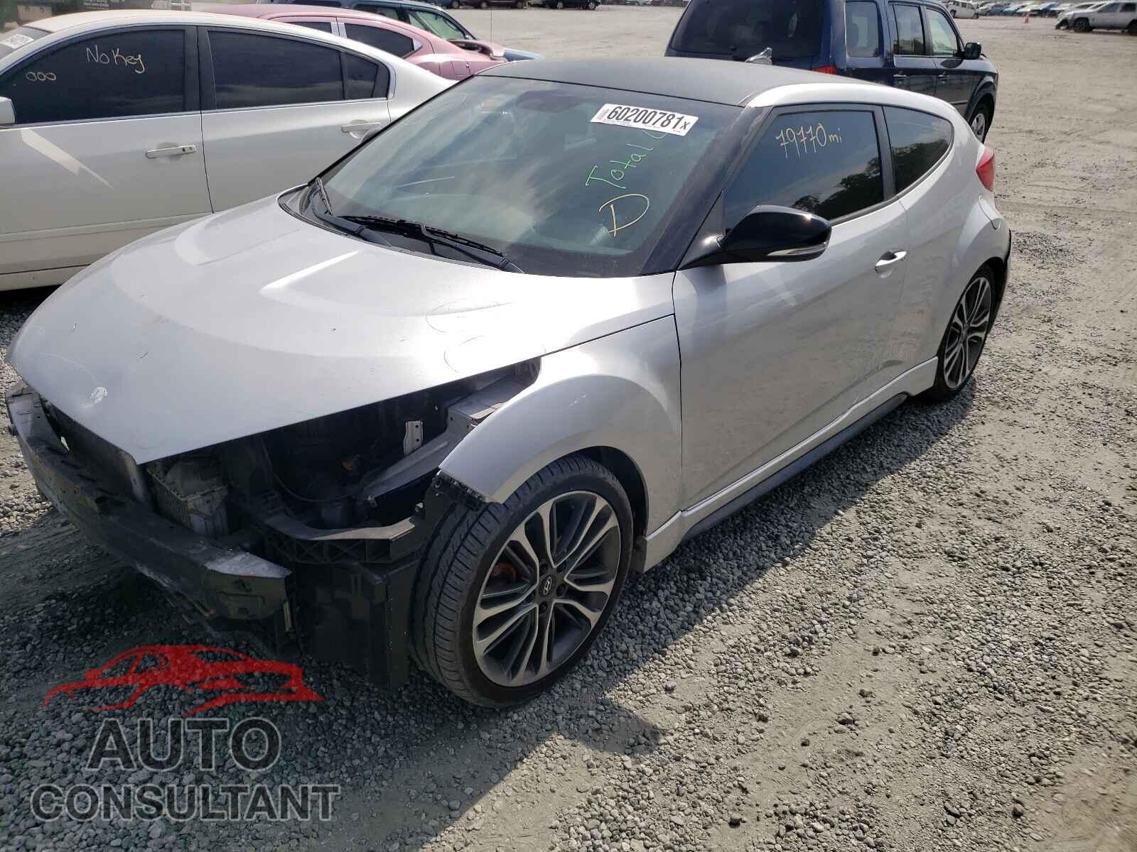 HYUNDAI VELOSTER 2016 - KMHTC6AE4GU256643