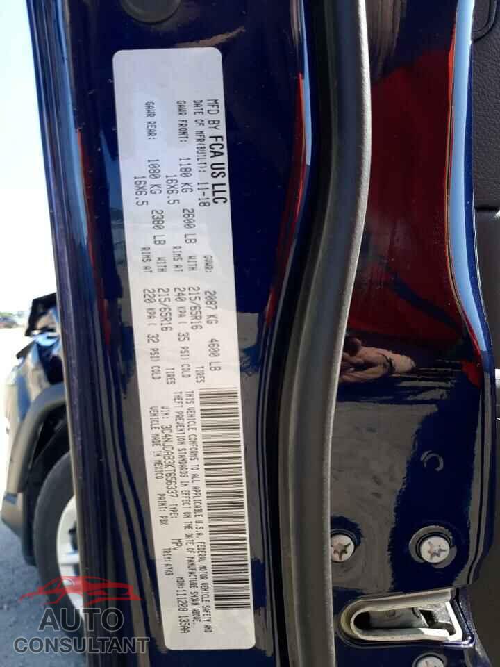 JEEP COMPASS 2019 - 3C4NJDAB3KT656337
