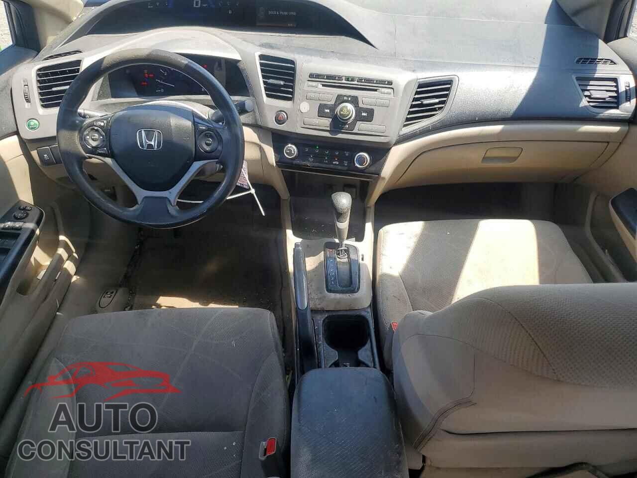 HONDA CIVIC 2012 - 19XFB2F54CE372956