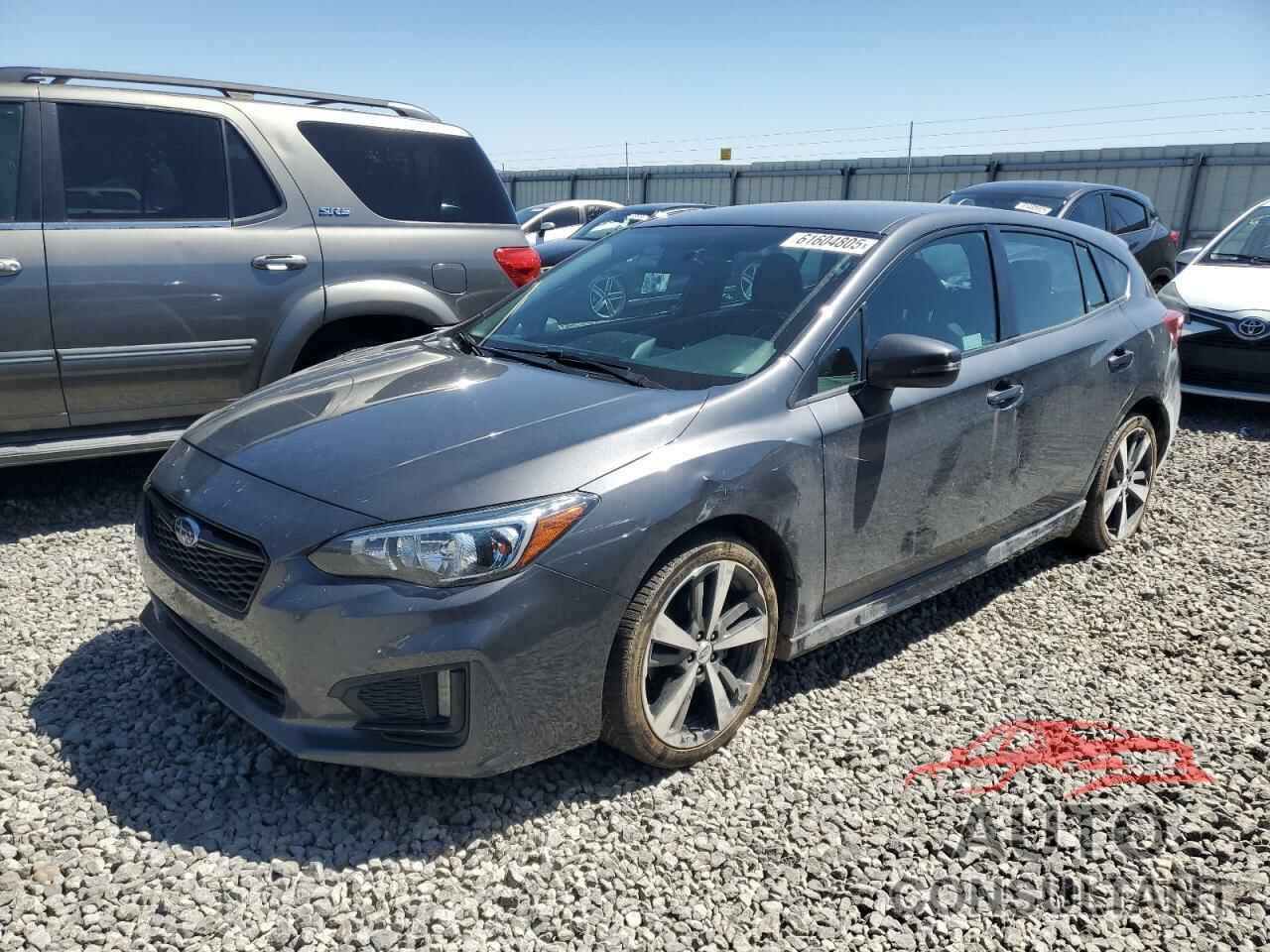 SUBARU IMPREZA 2018 - 4S3GTAK62J1702491