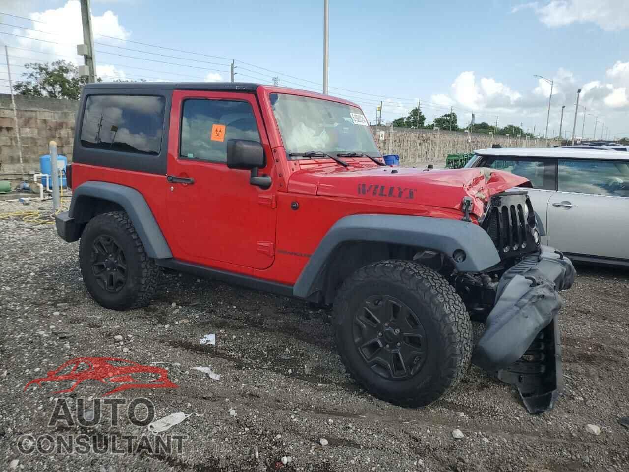 JEEP WRANGLER 2016 - 1C4AJWAG4GL134454