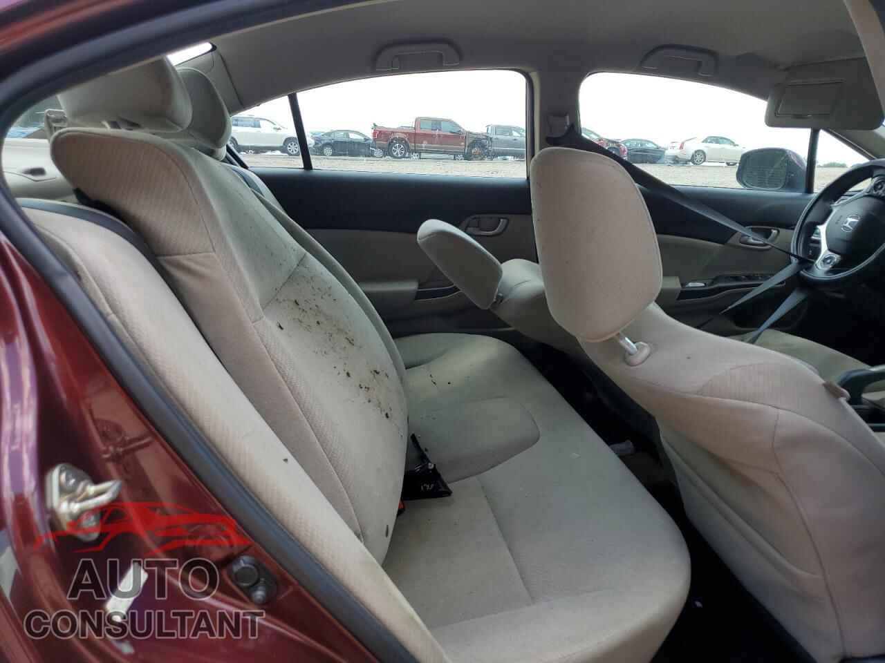 HONDA CIVIC 2013 - 19XFB2F52DE095516