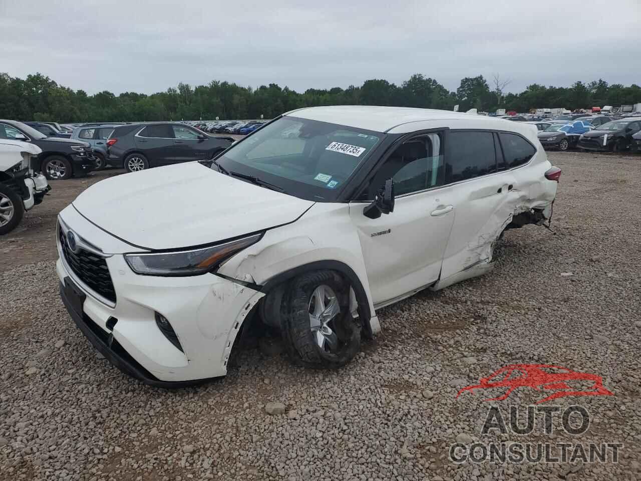 TOYOTA HIGHLANDER 2021 - 5TDBBRCH9MS517017