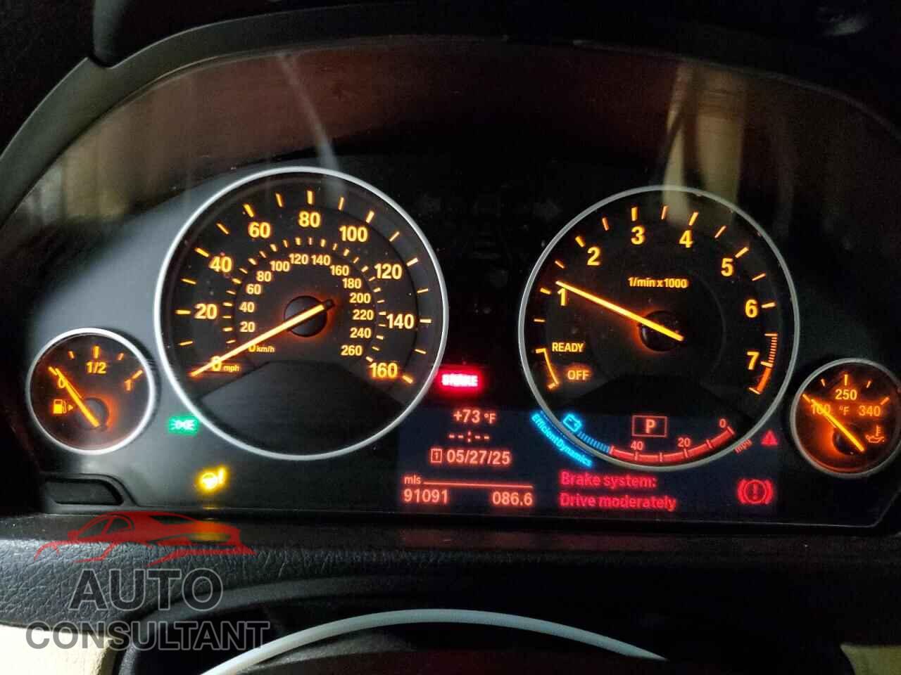 BMW 3 SERIES 2012 - WBA3A5C53CF256789
