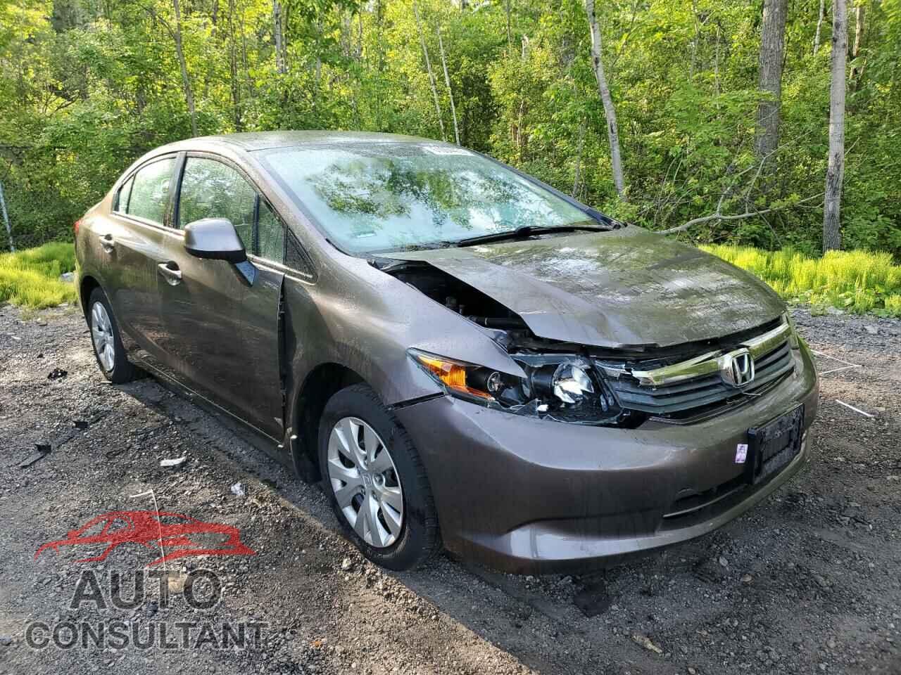 HONDA CIVIC 2012 - 2HGFB2F49CH011977