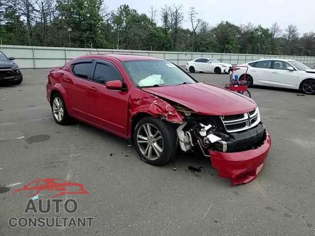 DODGE AVENGER 2012 - 1C3CDZEG9CN310123