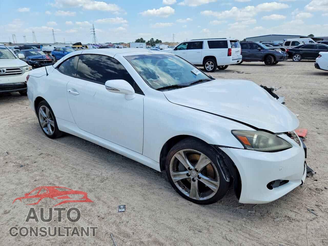 LEXUS IS 2012 - JTHFE2C26C2507383