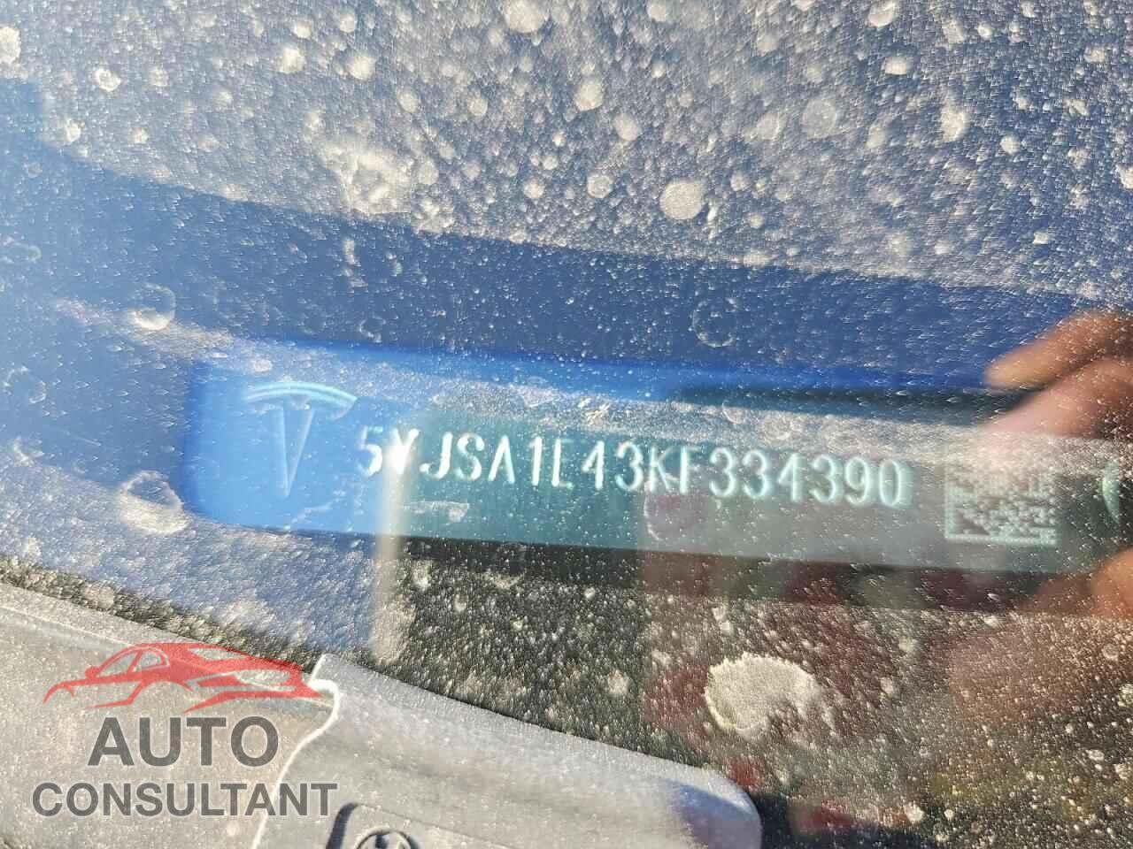 TESLA MODEL S 2019 - 5YJSA1E43KF334390
