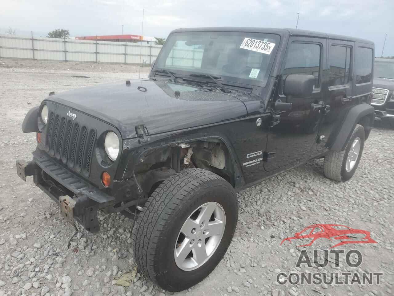 JEEP WRANGLER 2012 - 1C4BJWDG3CL244650
