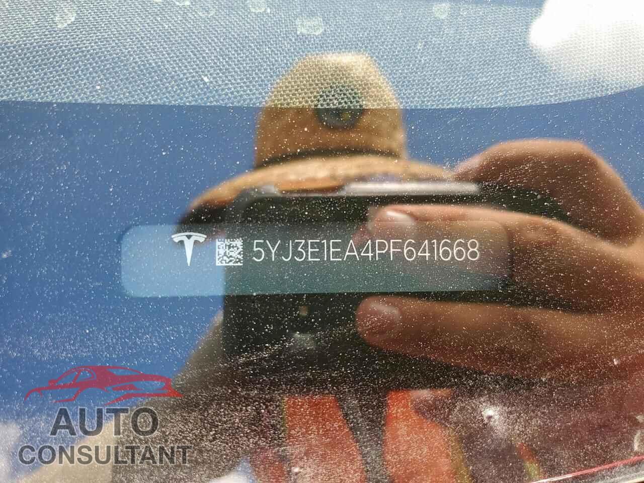 TESLA MODEL 3 2023 - 5YJ3E1EA4PF641668