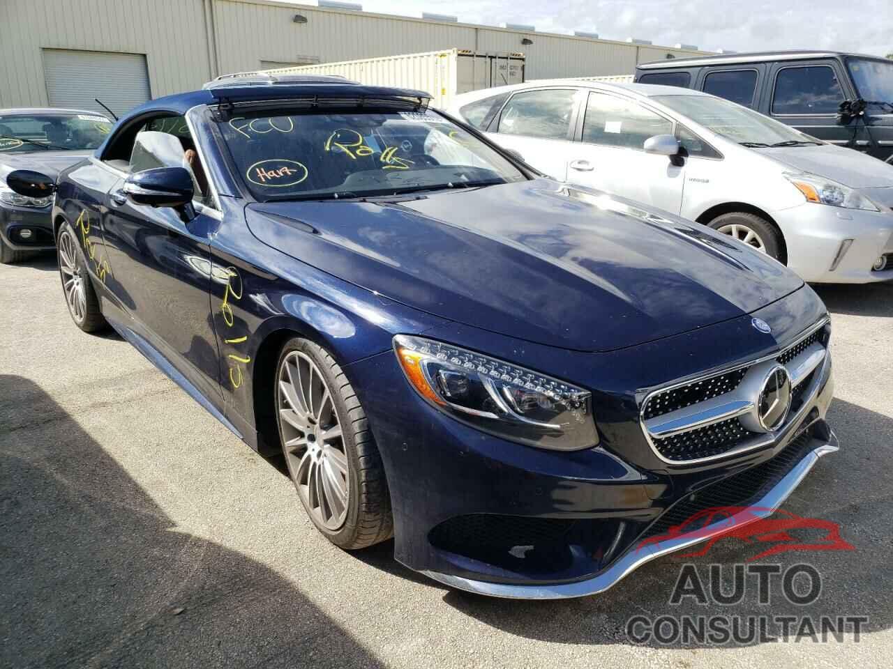 MERCEDES-BENZ S-CLASS 2017 - WDDXK8CBXHA025231