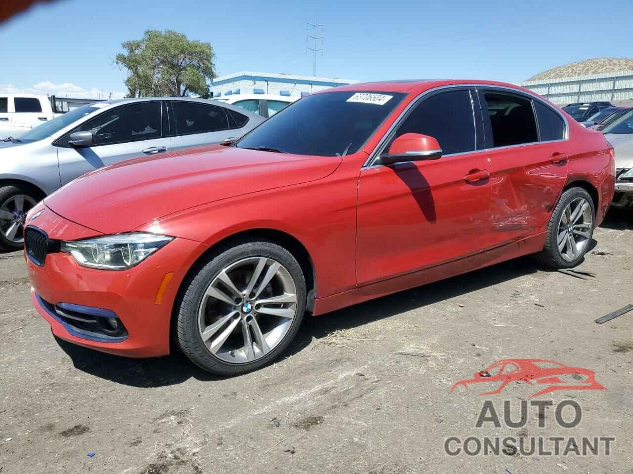 BMW 3 SERIES 2018 - WBA8D9G54JNU68554