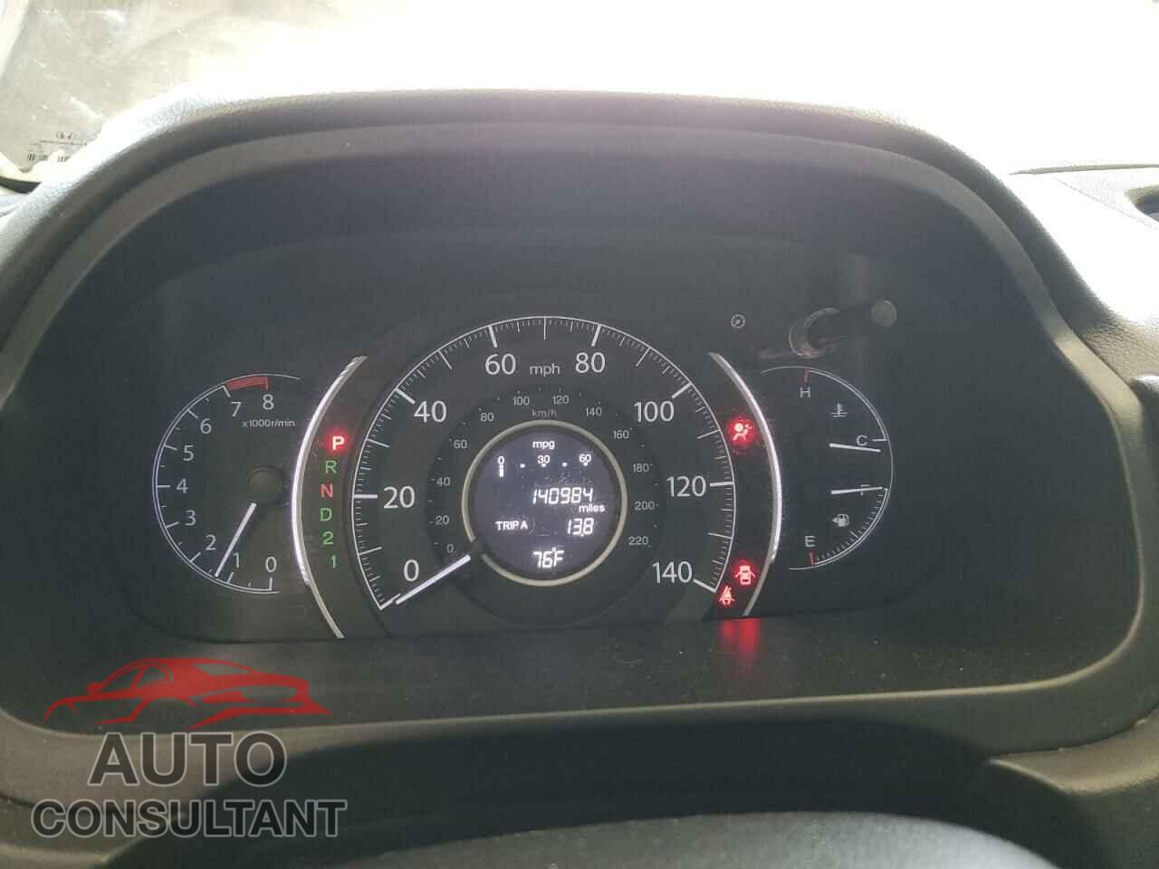 HONDA CRV 2012 - 5J6RM4H33CL076018