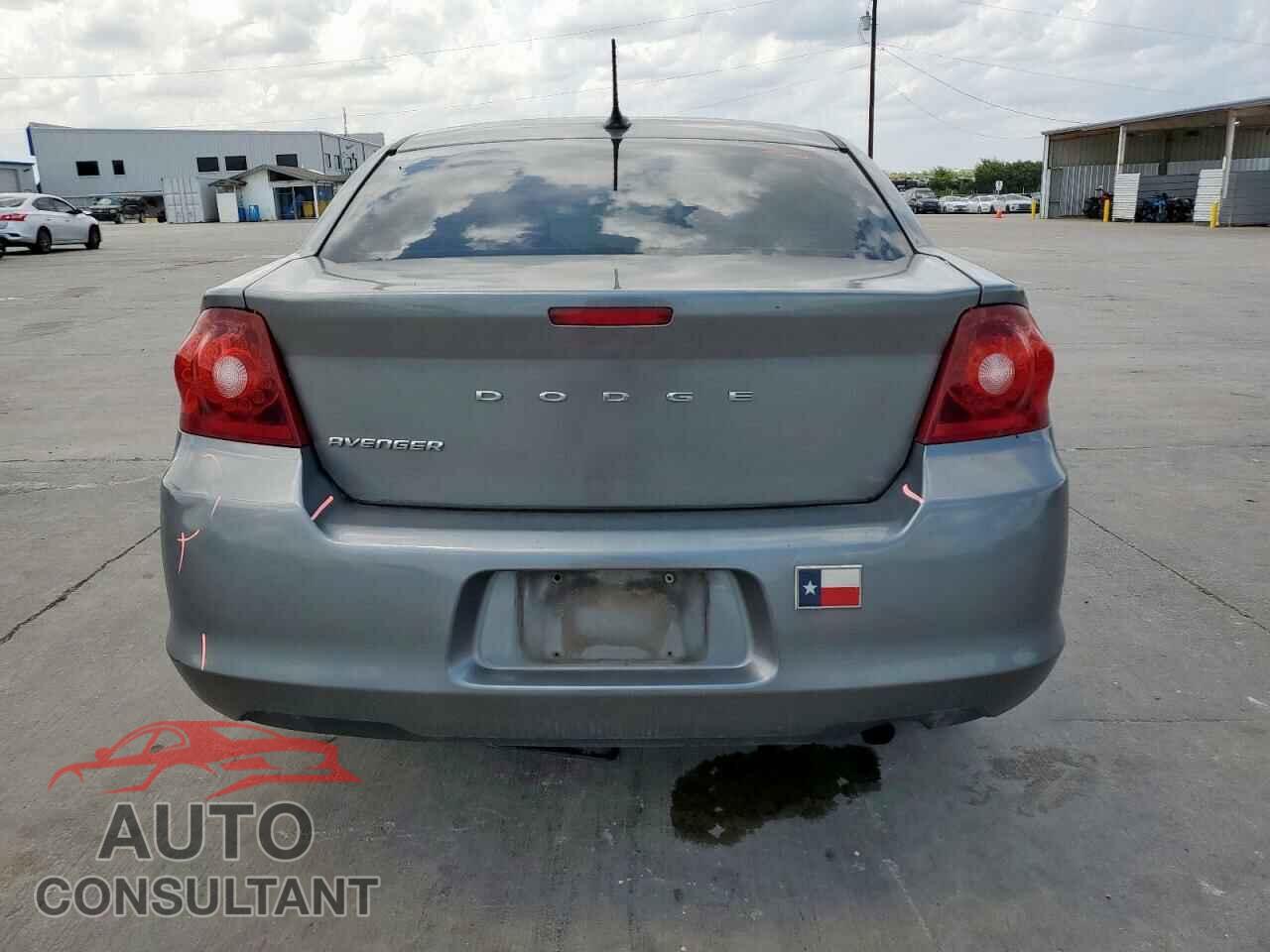 DODGE AVENGER 2012 - 1C3CDZAB0CN154158