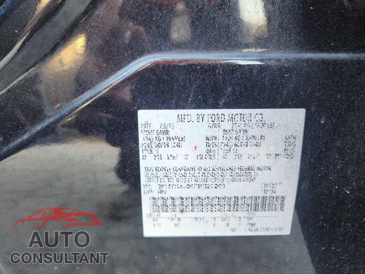 FORD EDGE 2015 - 2FMTK4J86FBB22299