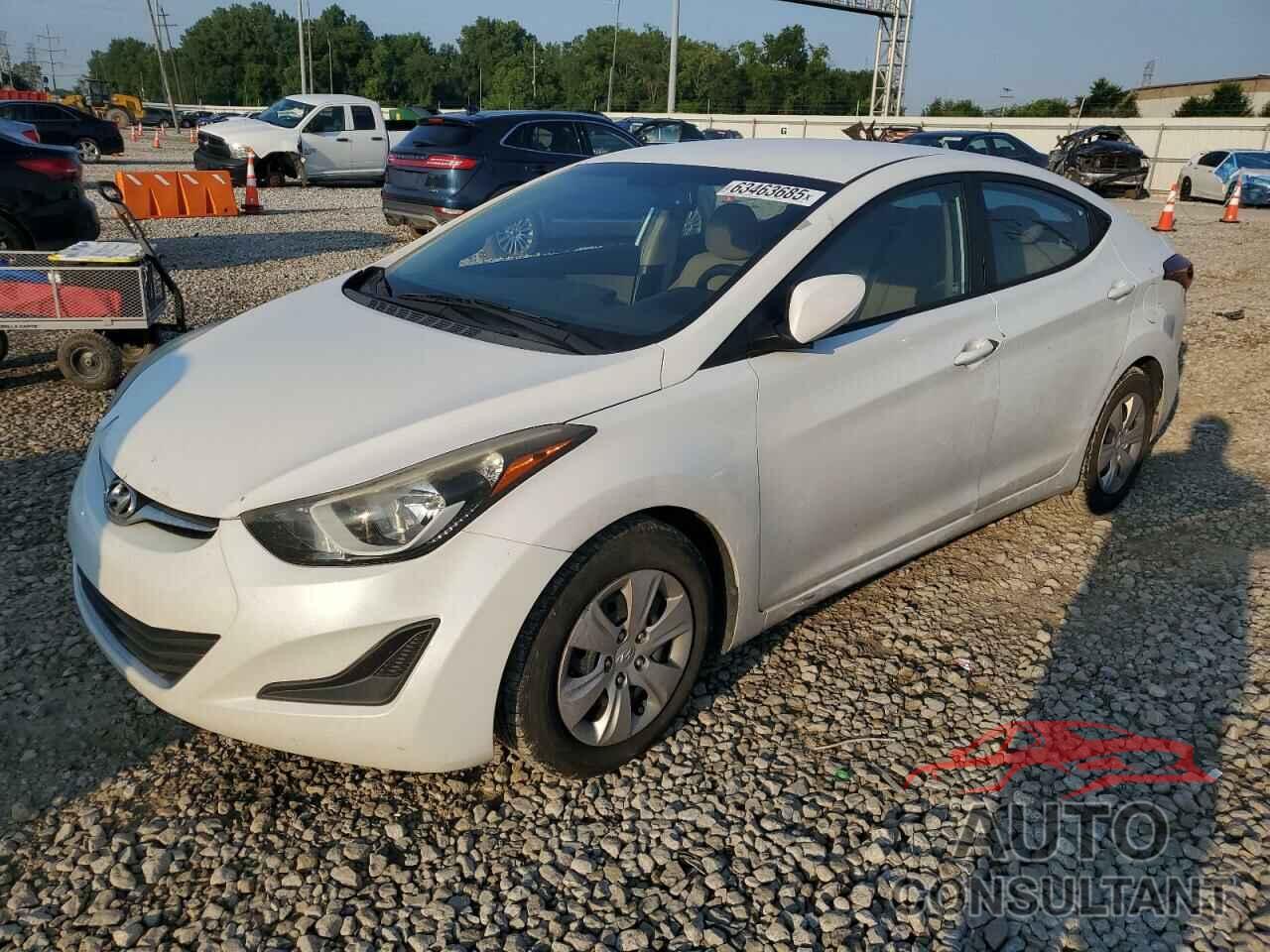HYUNDAI ELANTRA 2016 - 5NPDH4AE6GH772205