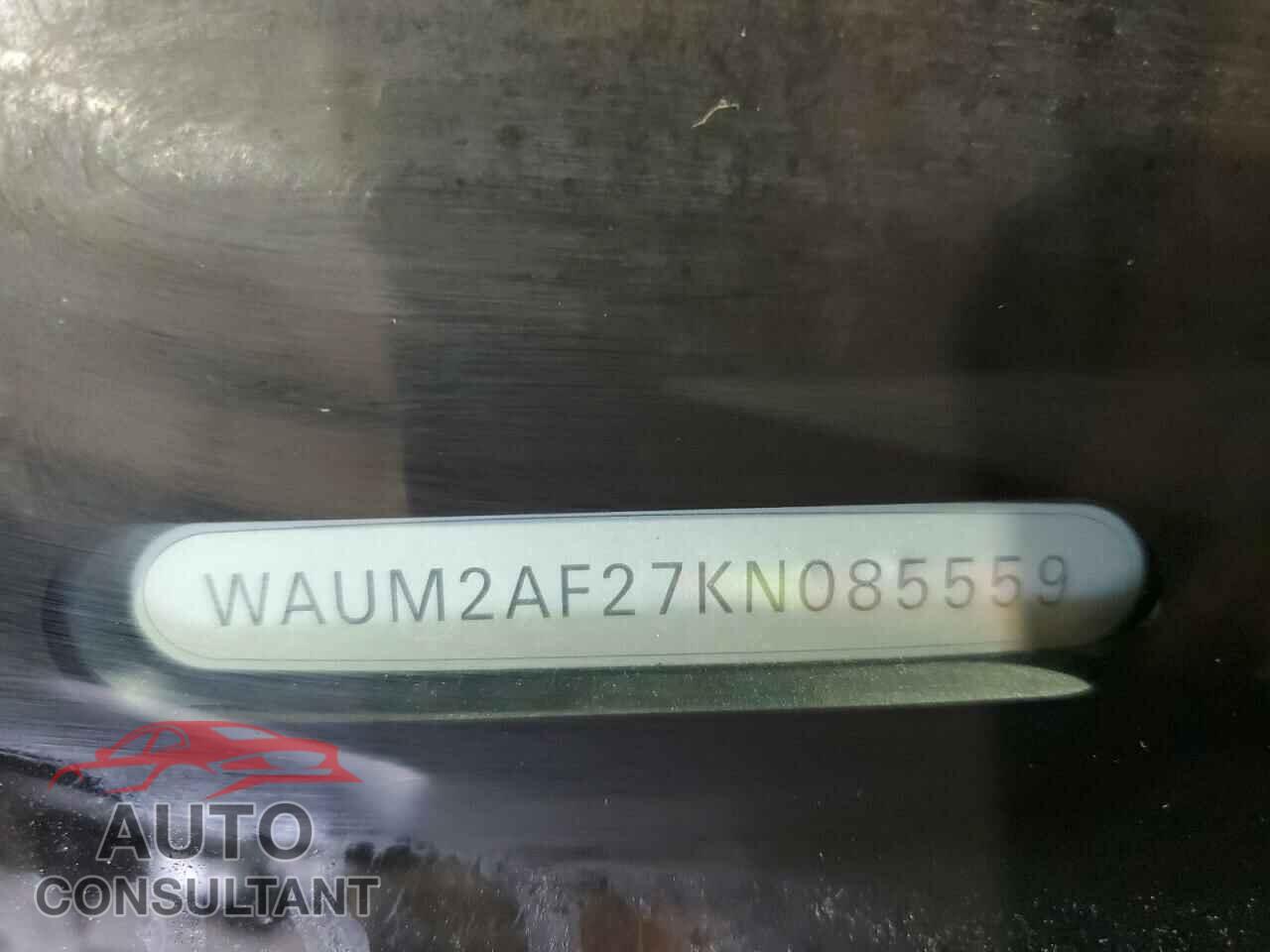 AUDI A6 2019 - WAUM2AF27KN085559
