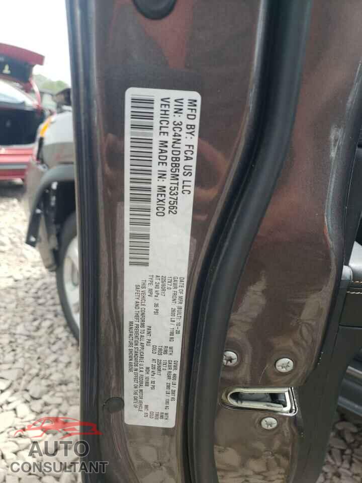JEEP COMPASS 2021 - 3C4NJDBB5MT537562