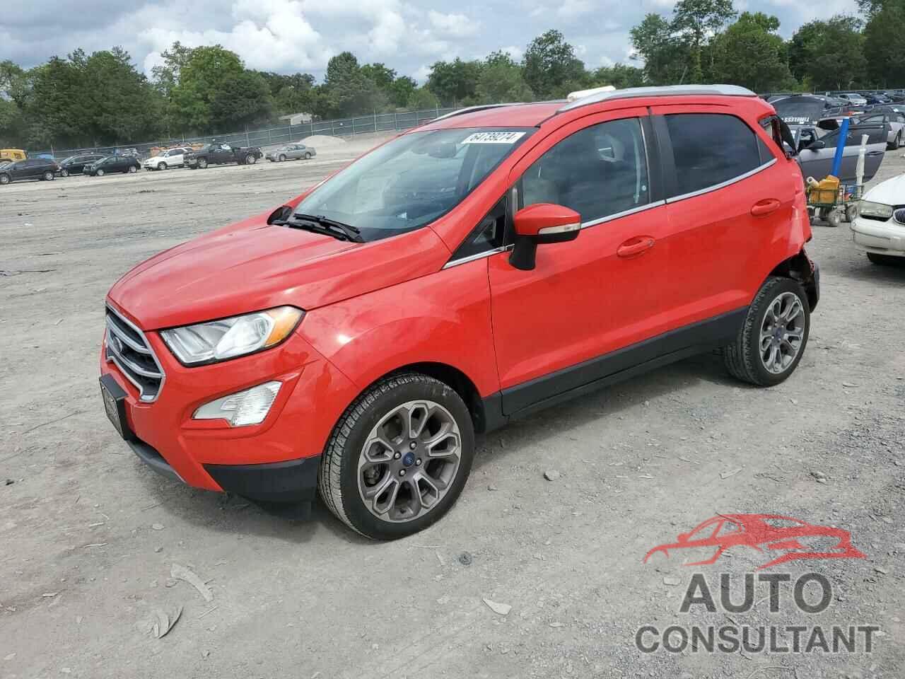 FORD ECOSPORT 2019 - MAJ6S3KL6KC296565