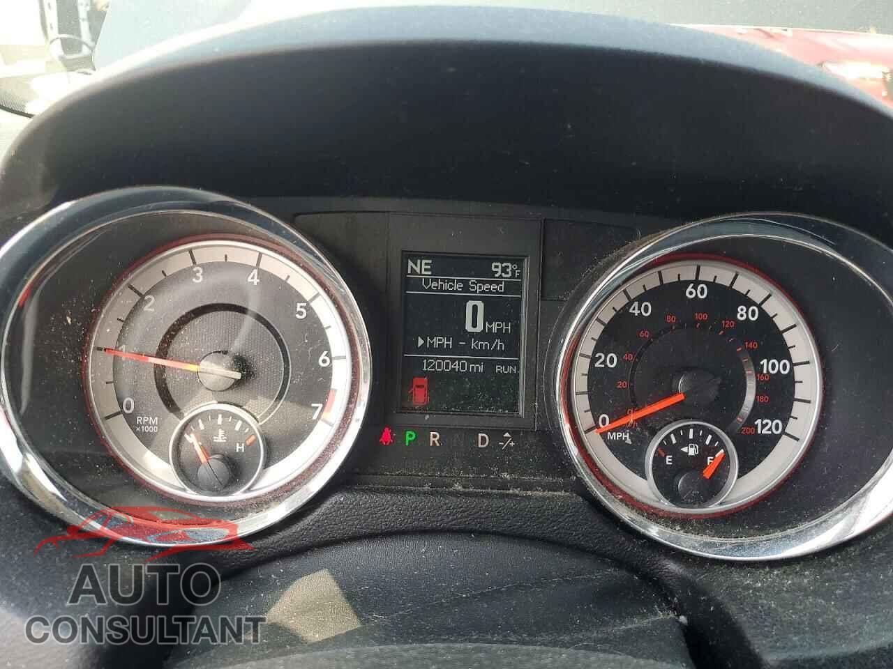 DODGE CARAVAN 2012 - 2C4RDGDG7CR174072