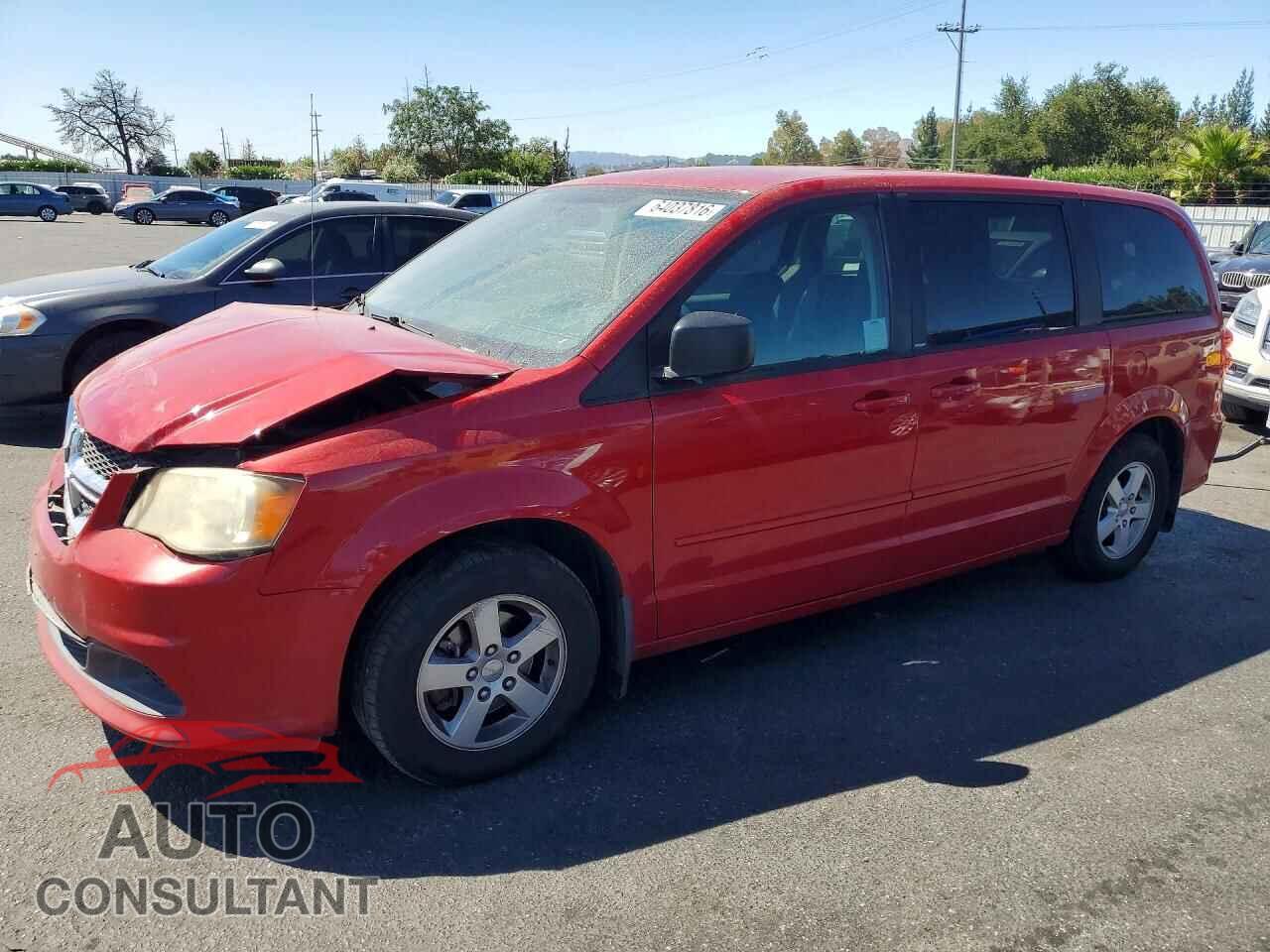 DODGE CARAVAN 2012 - 2C4RDGBG5CR218217