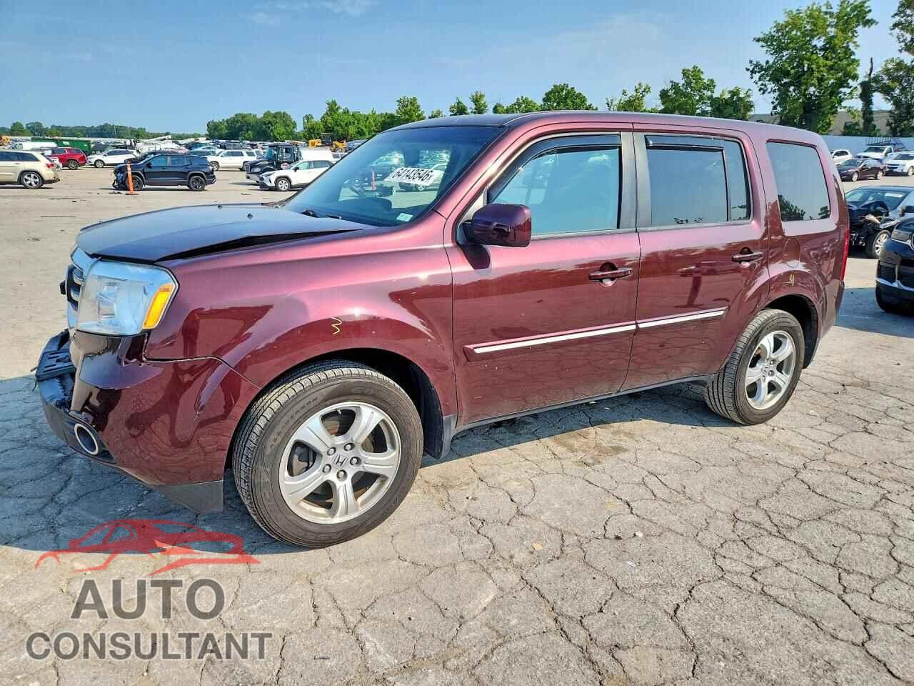 HONDA PILOT 2013 - 5FNYF4H52DB059390
