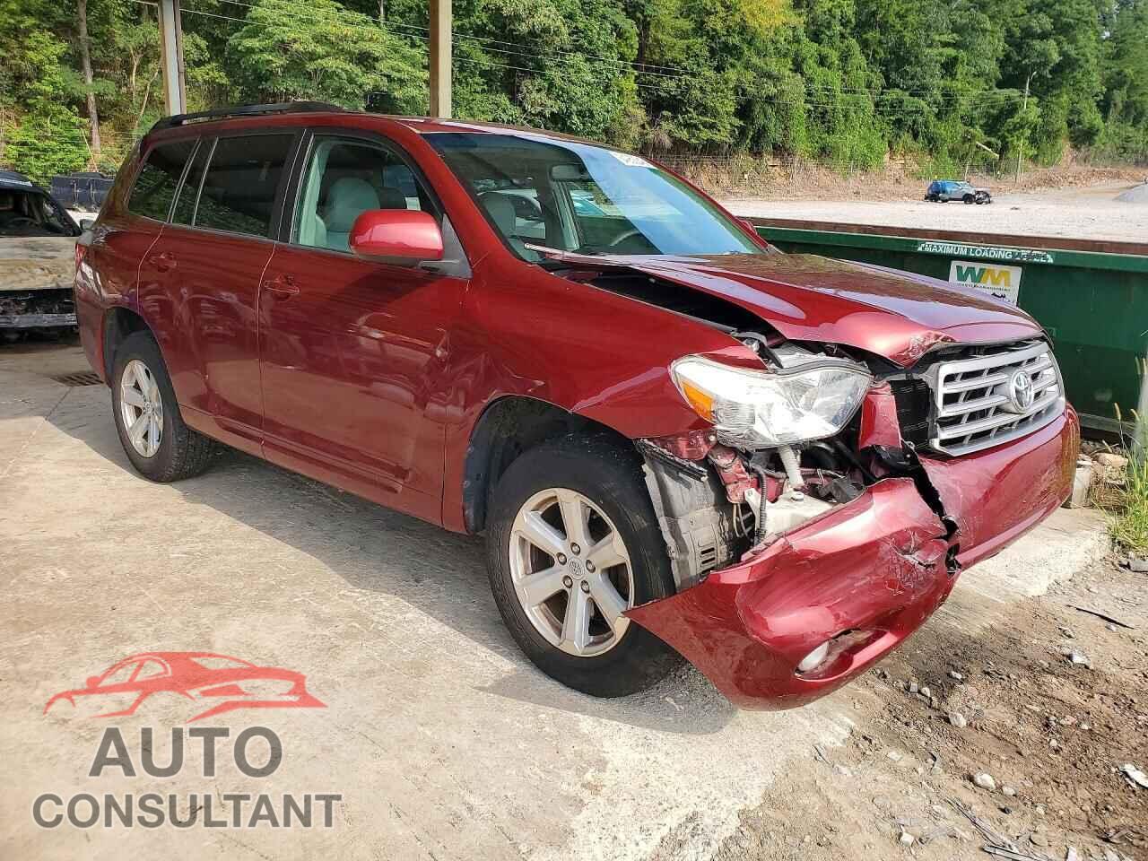 TOYOTA HIGHLANDER 2010 - 5TDKK3EH5AS012405