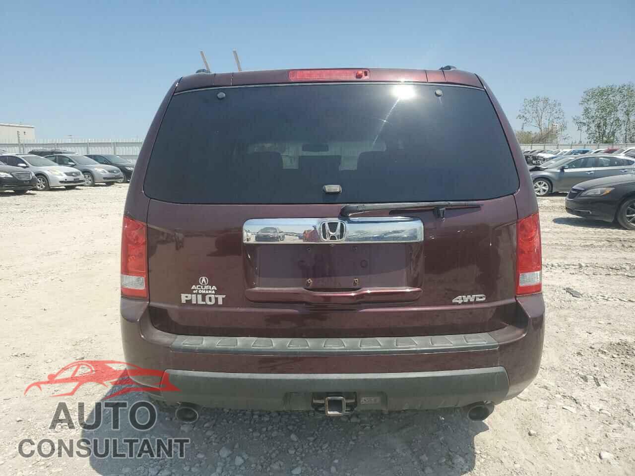 HONDA PILOT 2011 - 5FNYF4H65BB079977