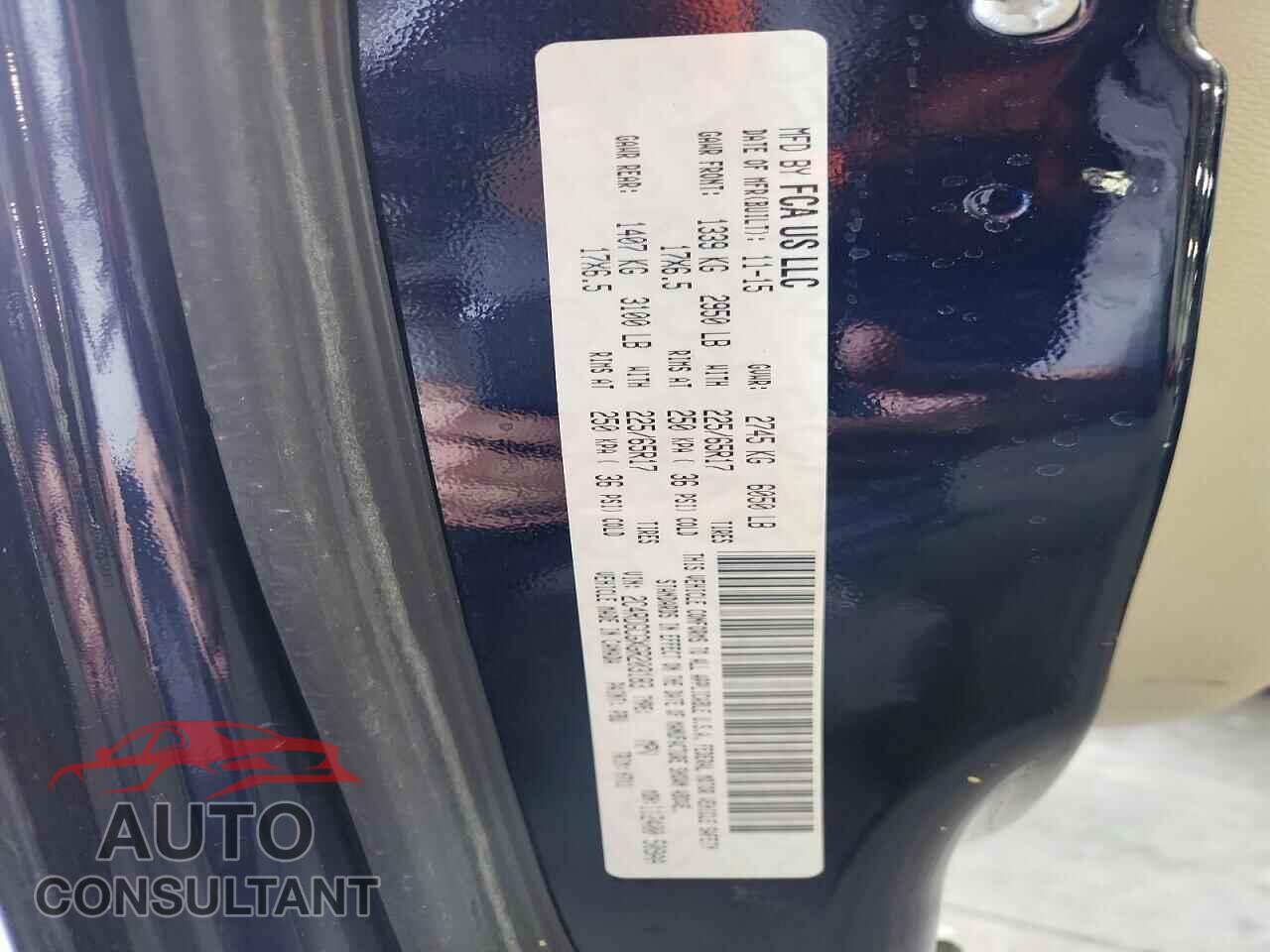 DODGE CARAVAN 2016 - 2C4RDGCGXGR203183