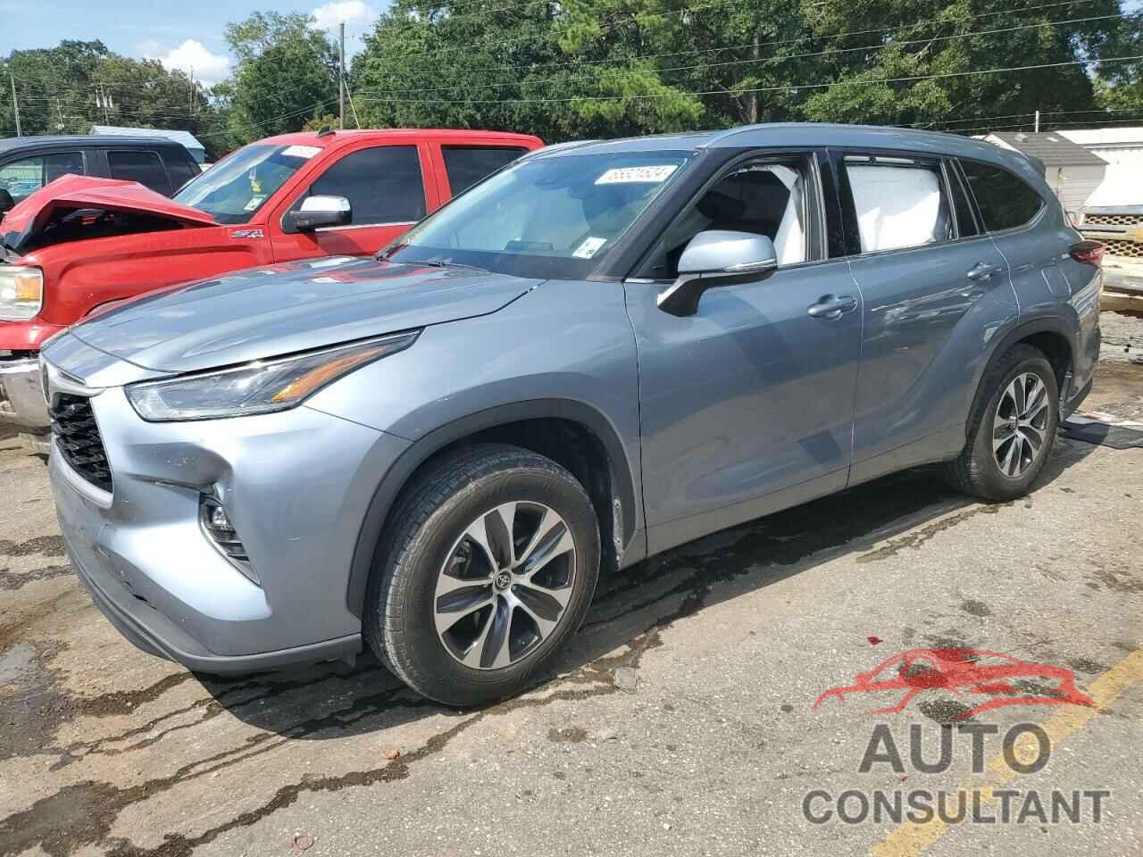 TOYOTA HIGHLANDER 2021 - 5TDGZRAH3MS070558