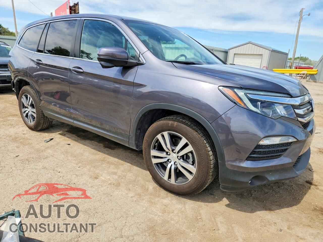 HONDA PILOT 2017 - 5FNYF5H39HB026347