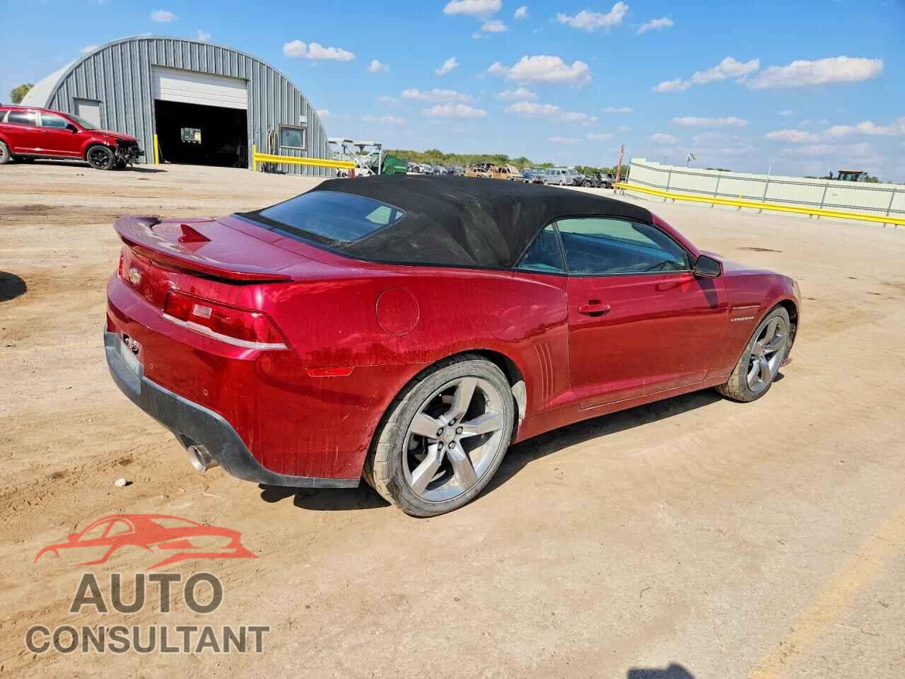 CHEVROLET CAMARO 2014 - 2G1FB3D36E9139100