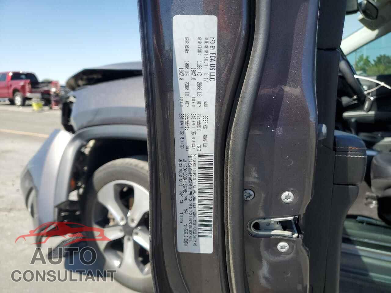 JEEP COMPASS 2017 - 3C4NJDBB4HT667788