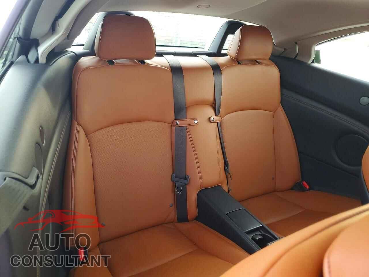 LEXUS IS 2012 - JTHFE2C29C2507880