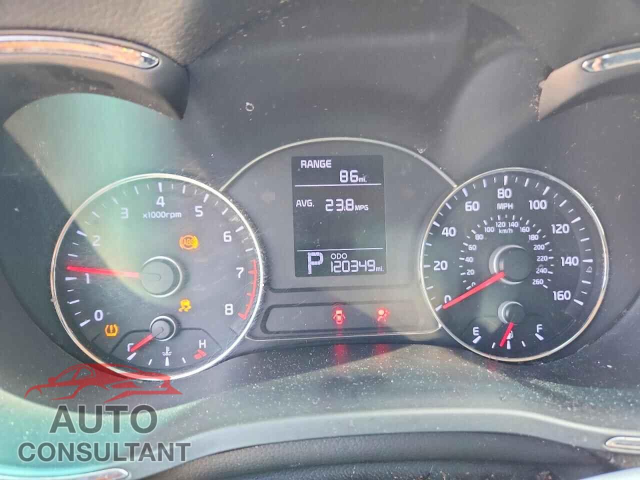 KIA FORTE 2016 - KNAFK4A64G5559978
