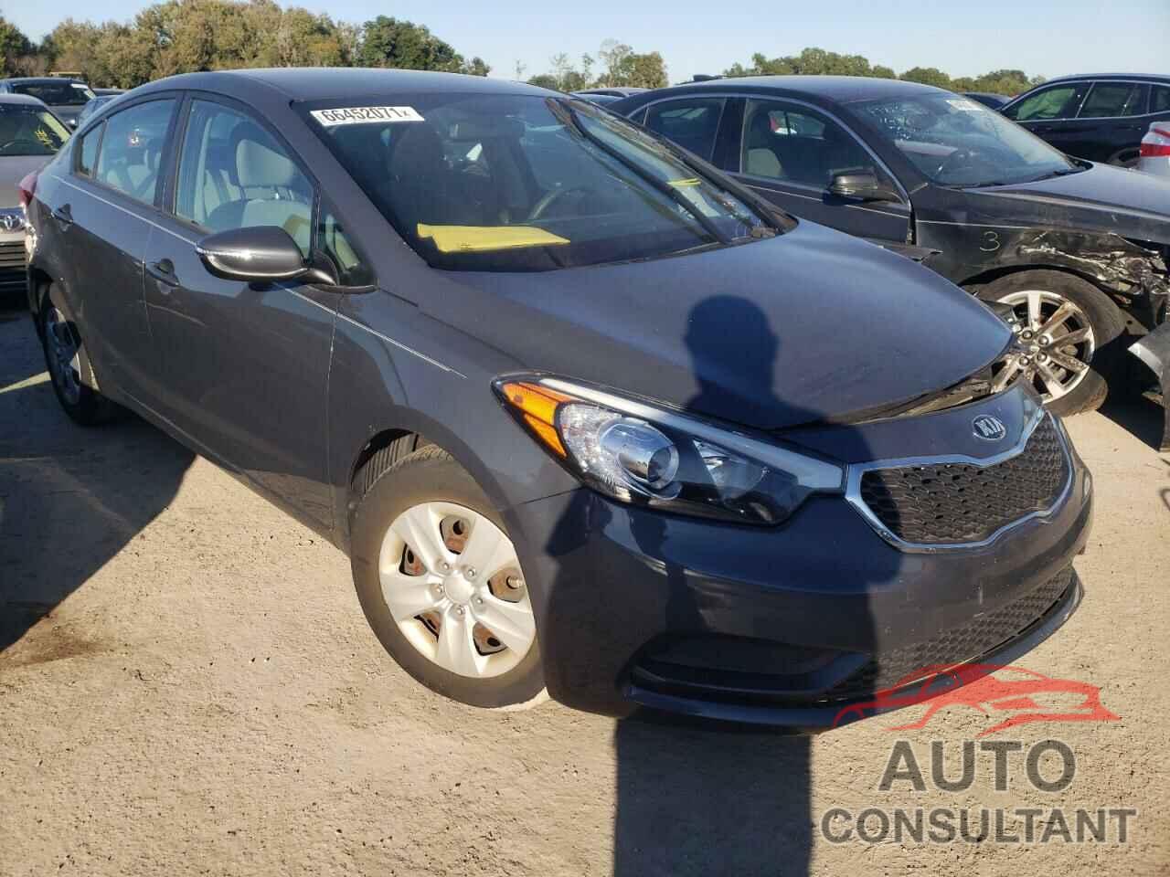 KIA FORTE 2016 - KNAFX4A6XG5513539