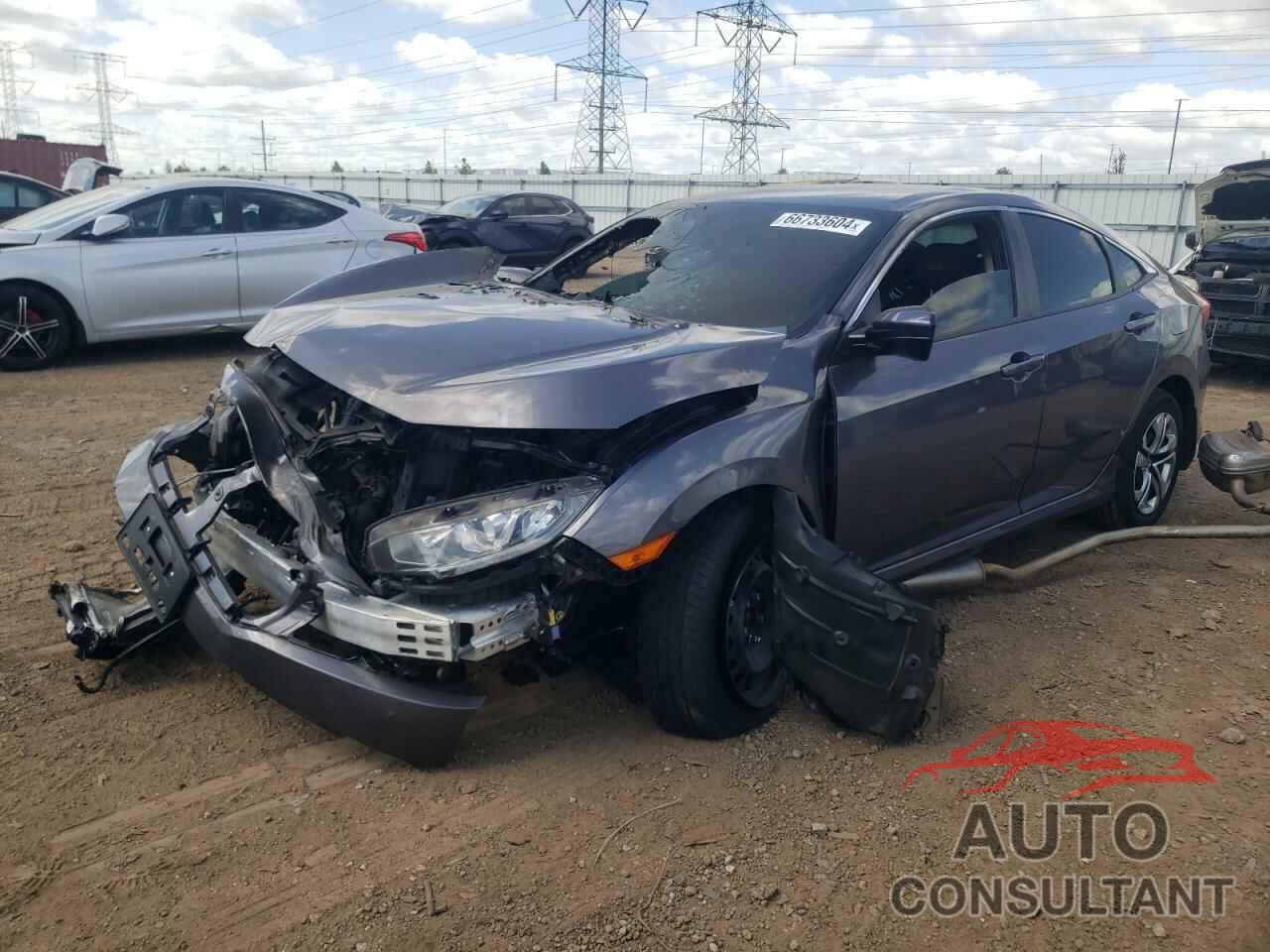 HONDA CIVIC 2017 - 19XFC2F58HE055900