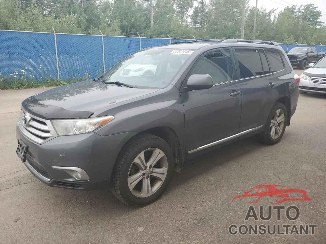 TOYOTA HIGHLANDER 2013 - 5TDBK3EH7DS217244