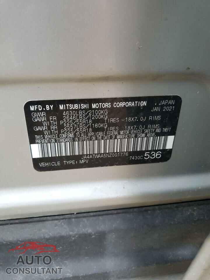 MITSUBISHI ECLIPSE 2022 - JA4ATWAA5NZ001776