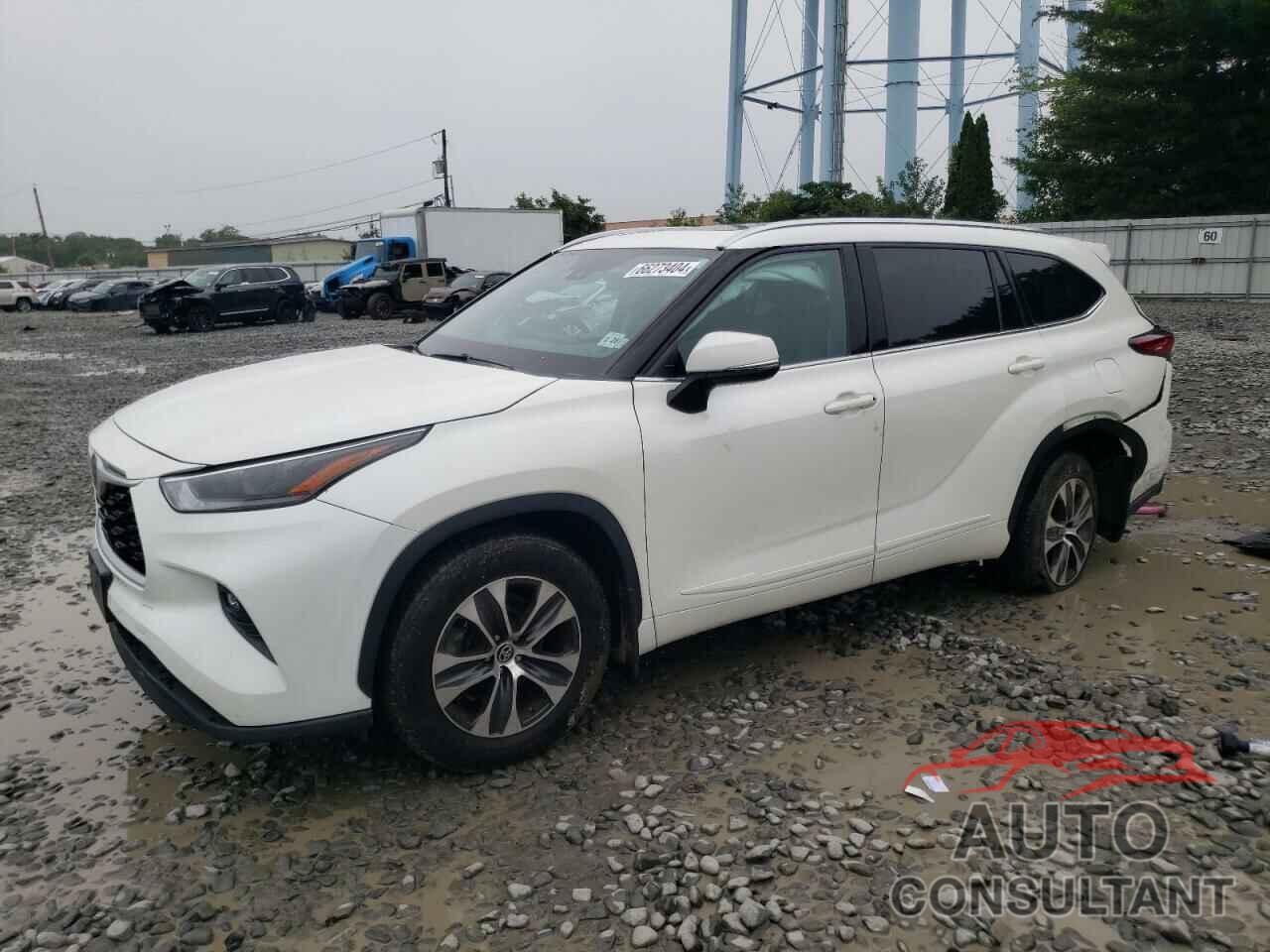 TOYOTA HIGHLANDER 2021 - 5TDGZRBH8MS527170