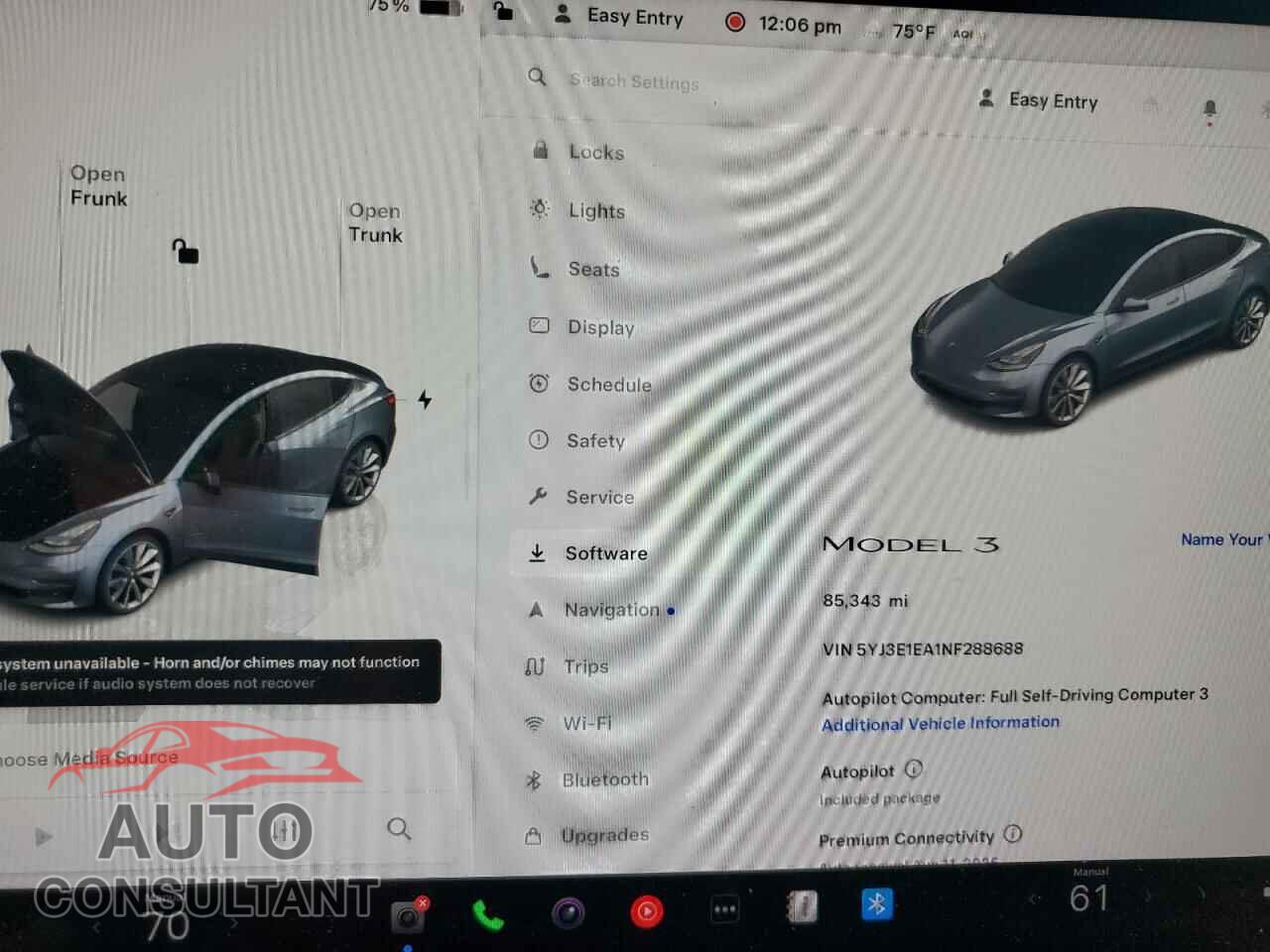 TESLA MODEL 3 2022 - 5YJ3E1EA1NF288688