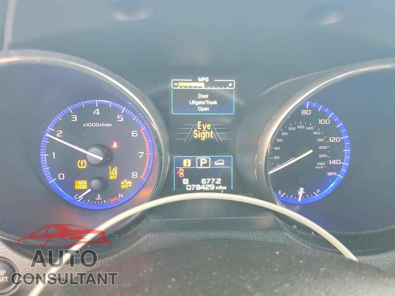 SUBARU OUTBACK 2015 - 4S4BSANC5F3242619