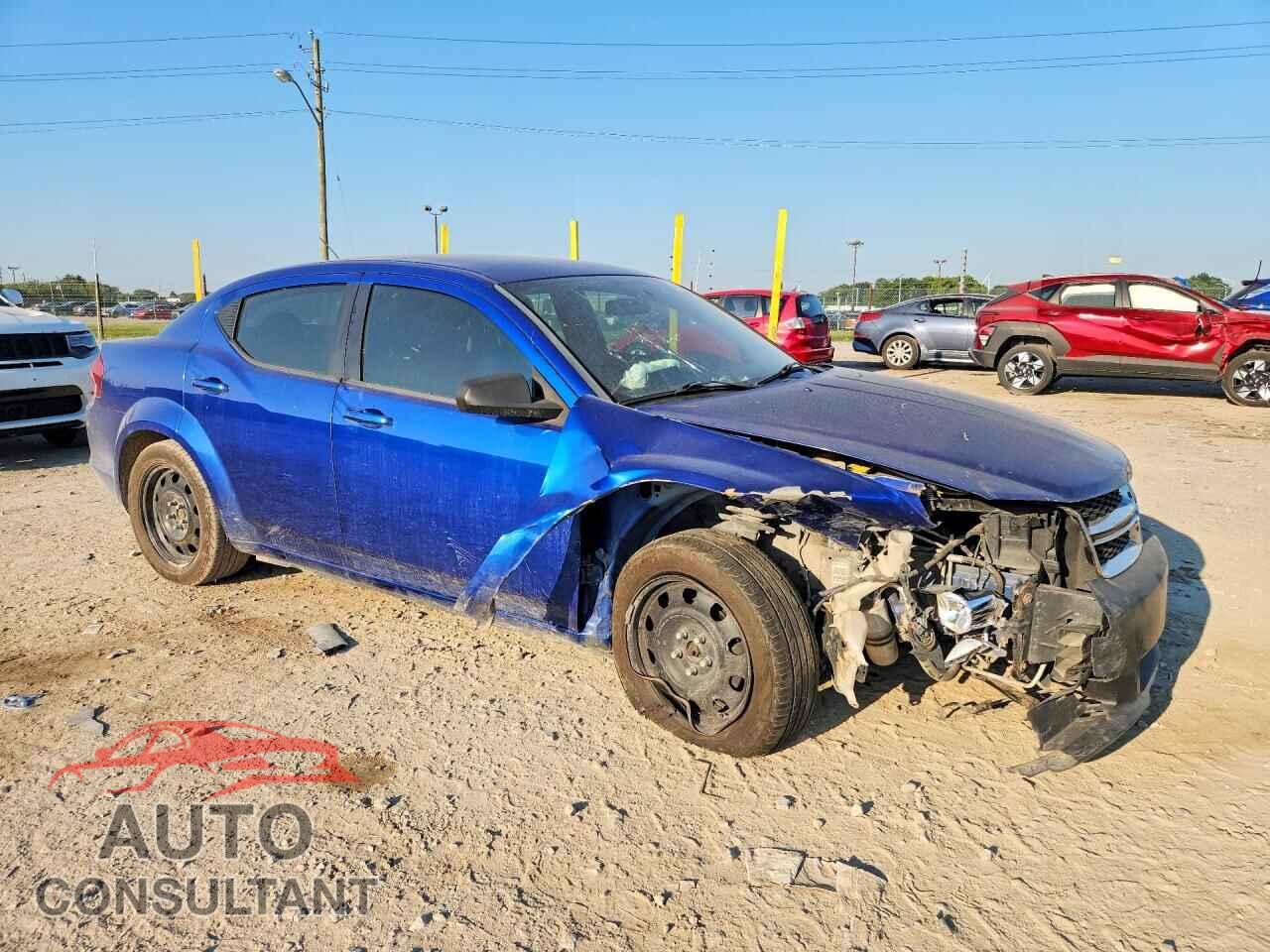 DODGE AVENGER 2012 - 1C3CDZAB2CN259493
