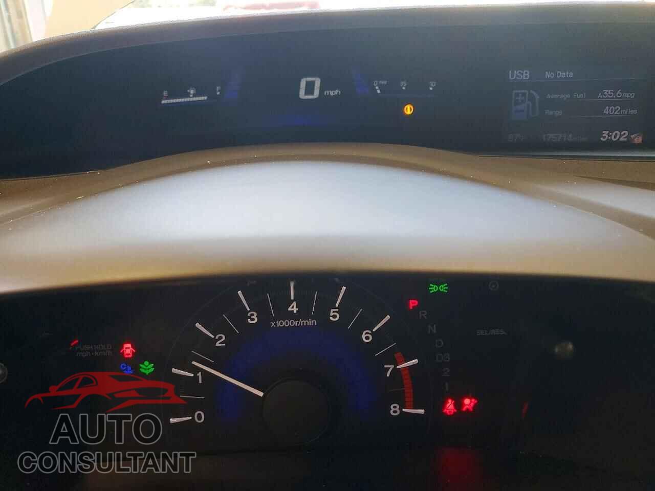 HONDA CIVIC 2012 - 19XFB2F98CE036276
