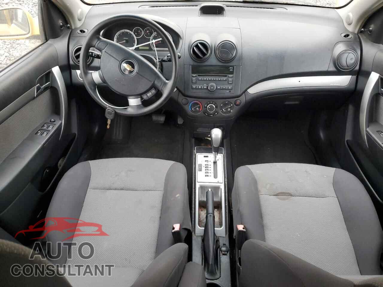 CHEVROLET AVEO 2009 - KL1TD66E59B643198