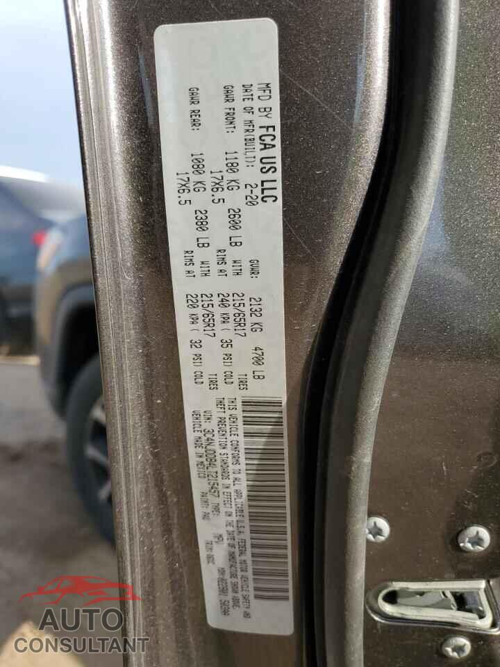 JEEP COMPASS 2020 - 3C4NJDDB4LT215457
