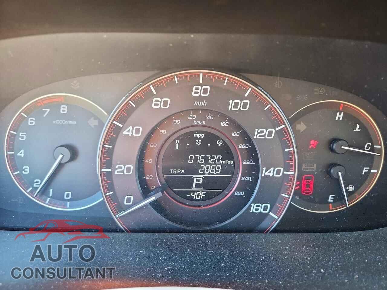 HONDA ACCORD 2014 - 1HGCR2F58EA242586