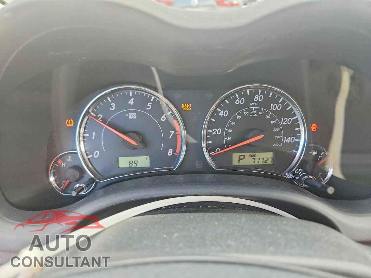 TOYOTA COROLLA 2013 - 5YFBU4EE2DP201726